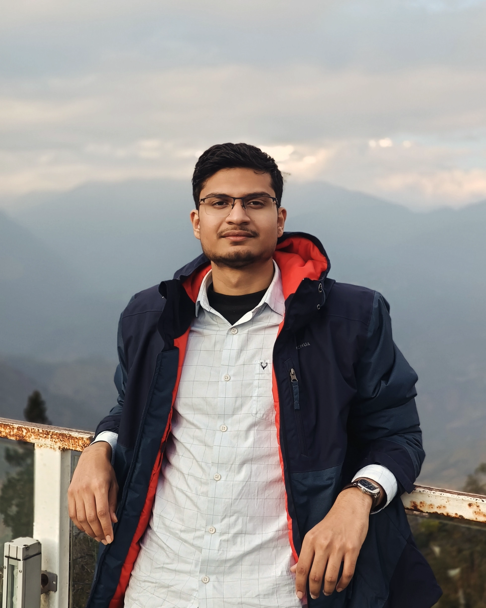 Aniruddha Panda in the mountains